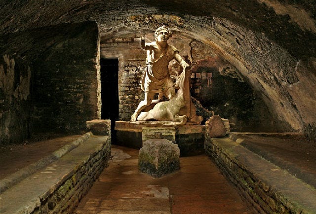 The Mithraeum at Ostia Antica
