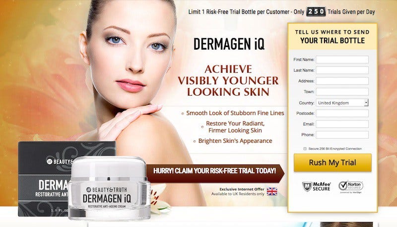 crema anti-imbatranire dermagen iq