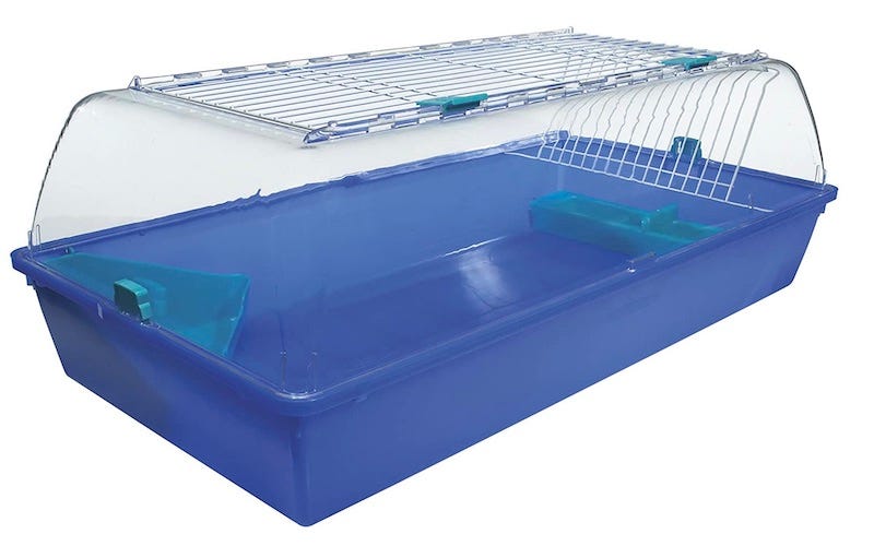 temporary hamster cage