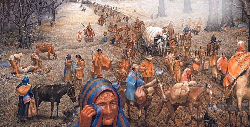 Trail of Tears: The Genocide of Native Americans | by Andrei Tapalaga ✒️ |  History of Yesterday