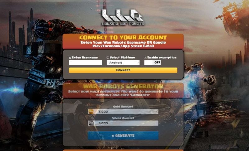 War Robots Hack Online Get 999k Silver Gold Free By War Robots Hack Tool Medium
