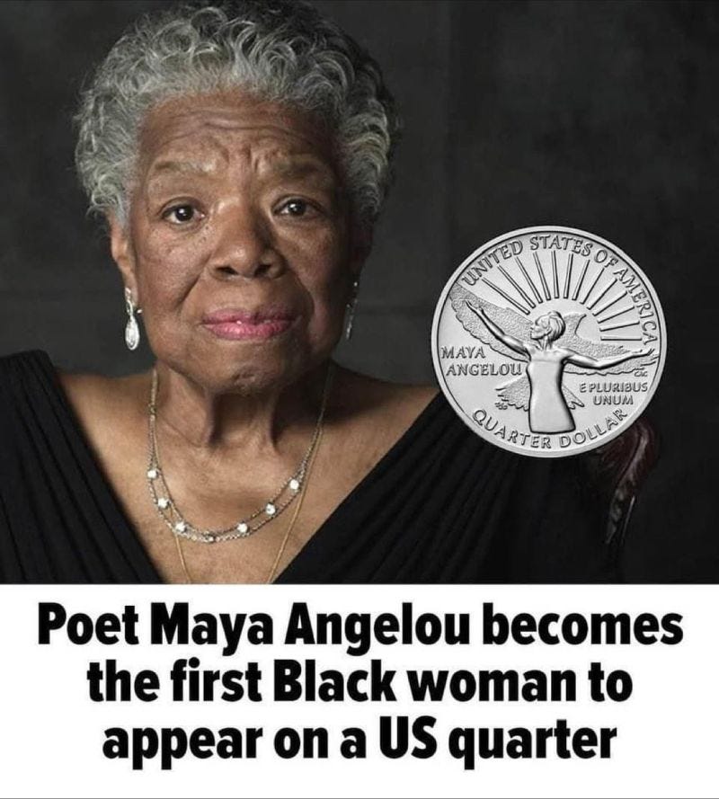The Legacy of Maya Angelou on the U.S. Quarter Writers’ Blokke
