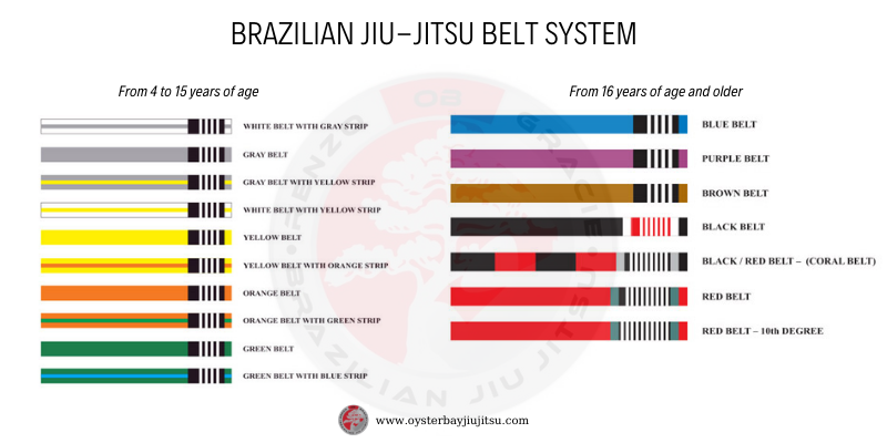 BRAZILIAN JIU-JITSU BELTS. “Every detail that you should learn… | by Oyster  Bay Jiu Jitsu | Medium