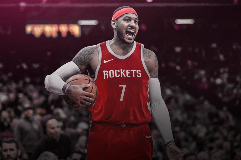 melo rockets jersey