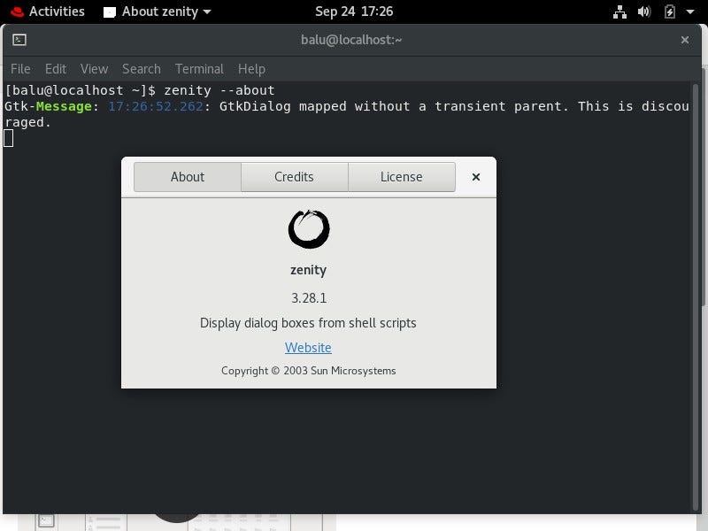 Zenity. Zenity is an open source and a… by Balukiran Medium