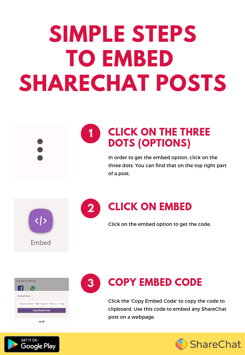 How To Embed Sharechat Posts Embedded Posts Are A Simple Way To Put By Ankur Shrivastava Sharechat Medium