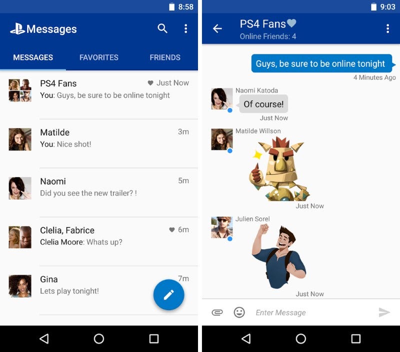 PlayStation Messages lets you ping your PSN buddies on iOS and Android | by  Elita Barteaux | Medium