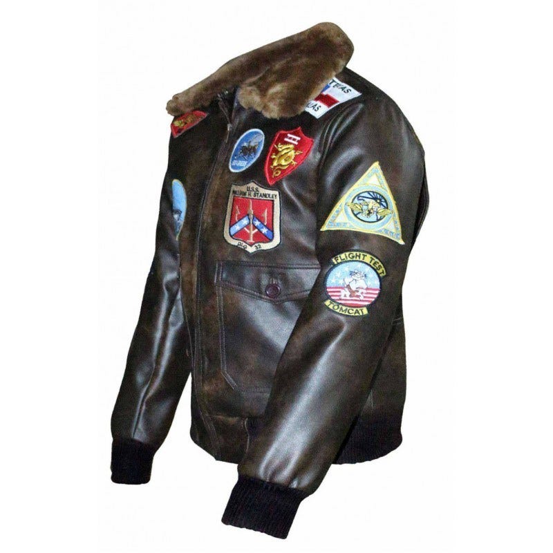 american top genuine leather jacket