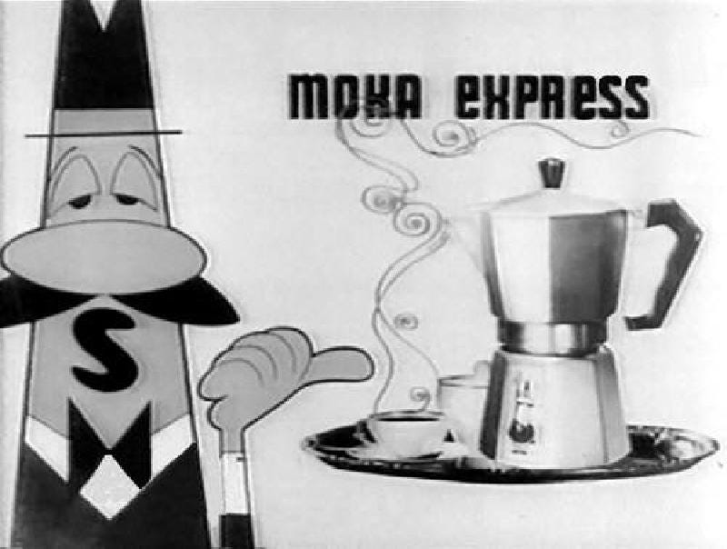 Sembra facile..fare un buon caffè”. L'Omino coi baffi e la Moka Bialetti |  by Crpiemonte | Medium
