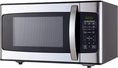 Hamilton Beach 1.1 cu ft Microwave — Stainless Steel
