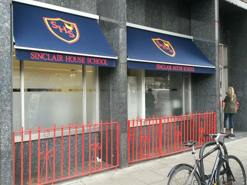New Markilux 730 Awnings Installed To Sinclair House School in Fulham