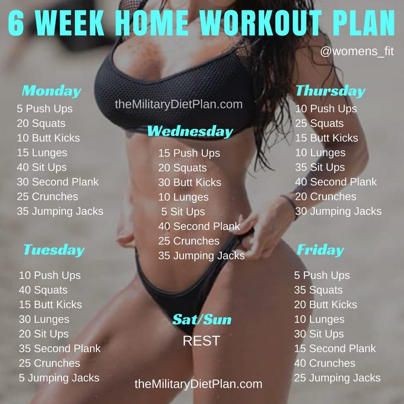 6 Day Workout Plan Dibandingkan