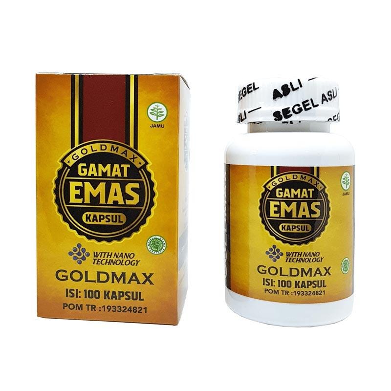 Gold Max Gamat Emas Kapsul Gold Max Gamat Emas Kapsul Medium