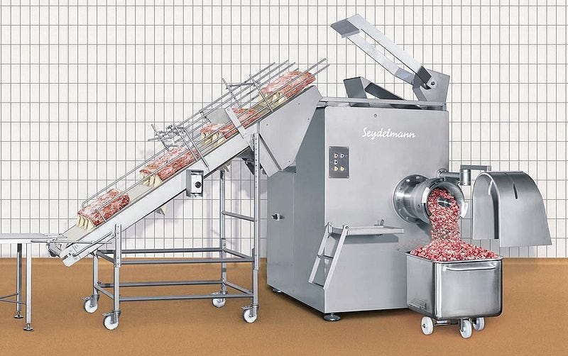 meat processing machine