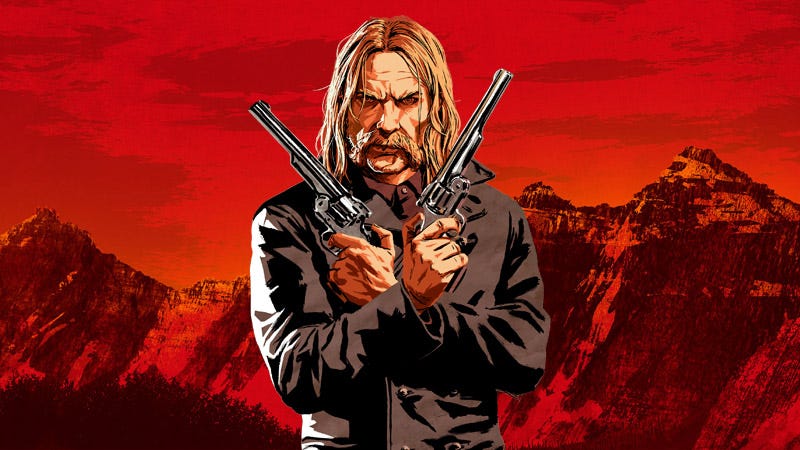 Red Dead Redemption 2 But In Dril Tweets Cube Medium