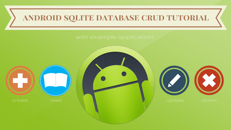 sqlite database in android studio example step by step pdf