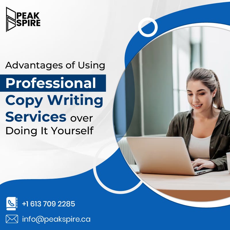 Advantages of Using Professional Copywriting Services over Doing It Yourself