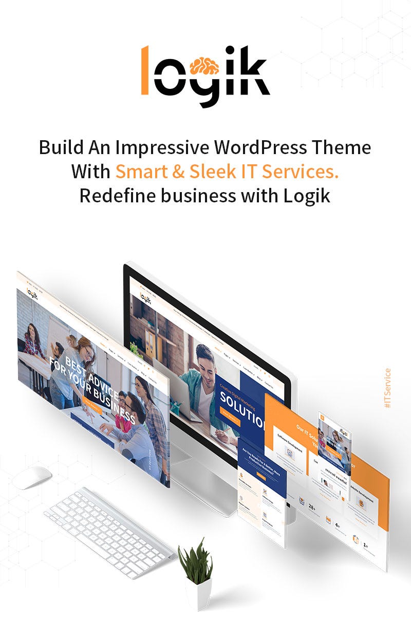 WordPress Themes for IT Company | Logik | Iqonic Design