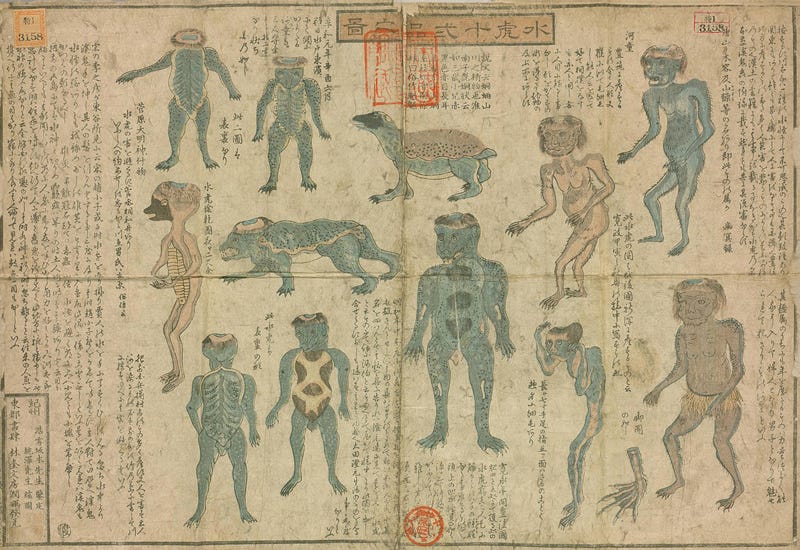The Japanese Demon That Likes Cucumbers and Anuses | by Jacob Wilkins |  Lessons from History | Medium