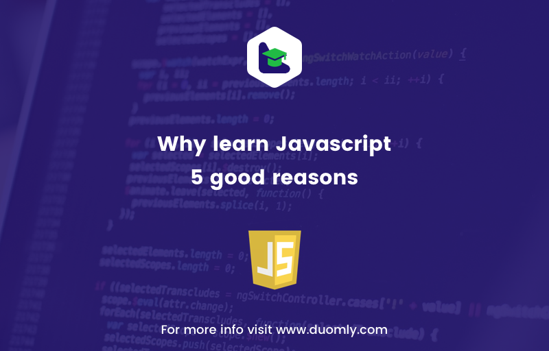 Why learn Javascript — 5 good reasons | by Radoslaw Fabisiak | Duomly ...
