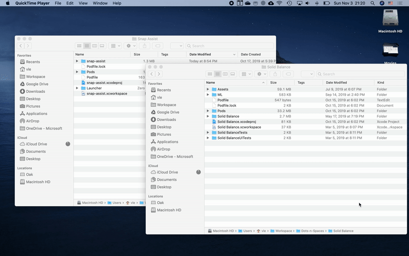 Snap Assist Mac - Gestionnaire Automatique de Fenêtres
