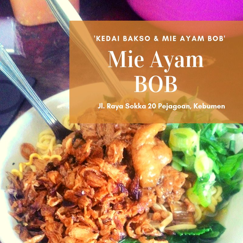 Terlariss Mie Ayam Bob Mie Ayam Kebumen Cara Membuat