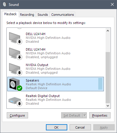 How to fix “Not plugged in” with Realtek HD Audio on Windows 10 | by Paul  Marrapese | Medium