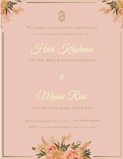 5 WhatsApp wedding invitation themes for every couple | by Wedding