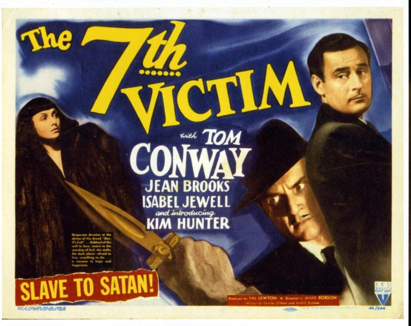 دانلود زیرنویس فیلم The Seventh Victim 1943 – بلو سابتایتل