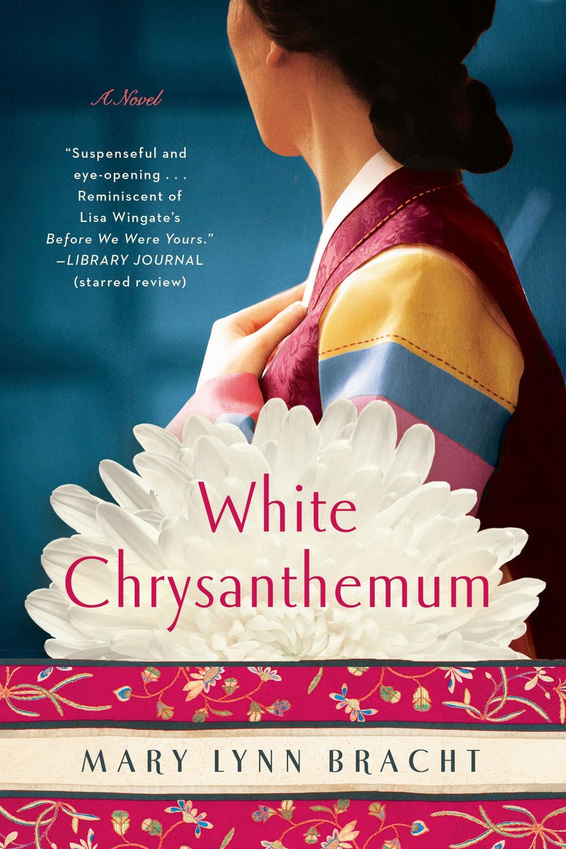 White Chrysanthemum For Fans Of Min Jin Lee S Pachinko And By Venom Black Medium