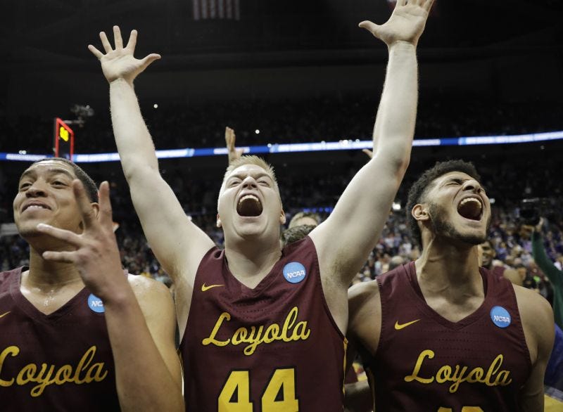 LoyolaChicago Can Take It All. With March Madness coming to an end
