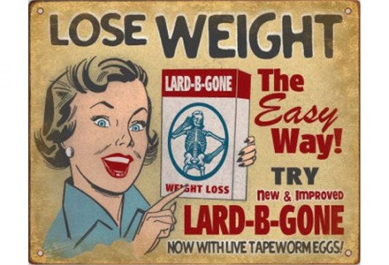 tapeworm slimming