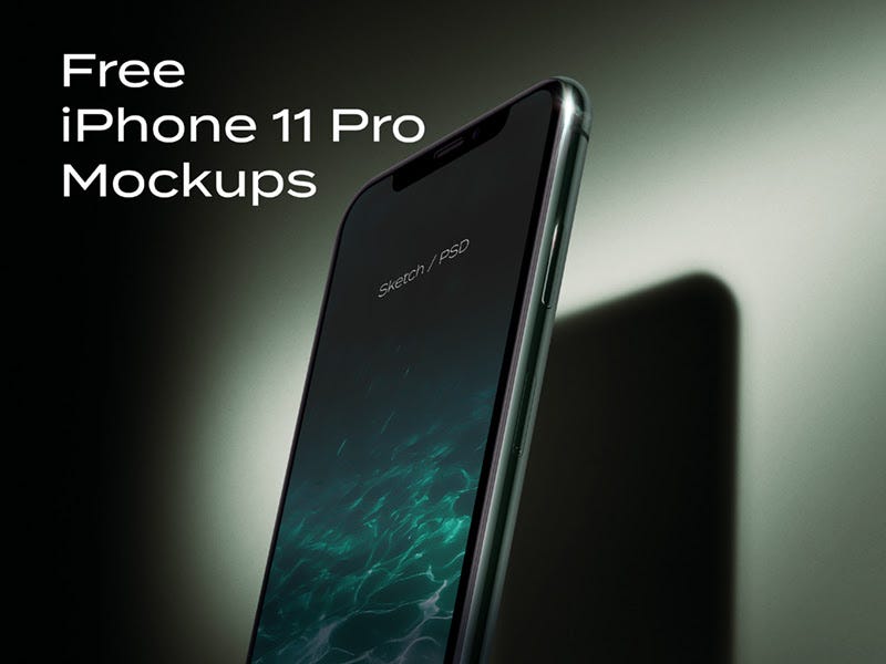 Download iPhone 11 Pro Mockup PSD, Sketch — November 2020 | UX Planet