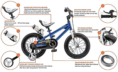 royal baby kids bike