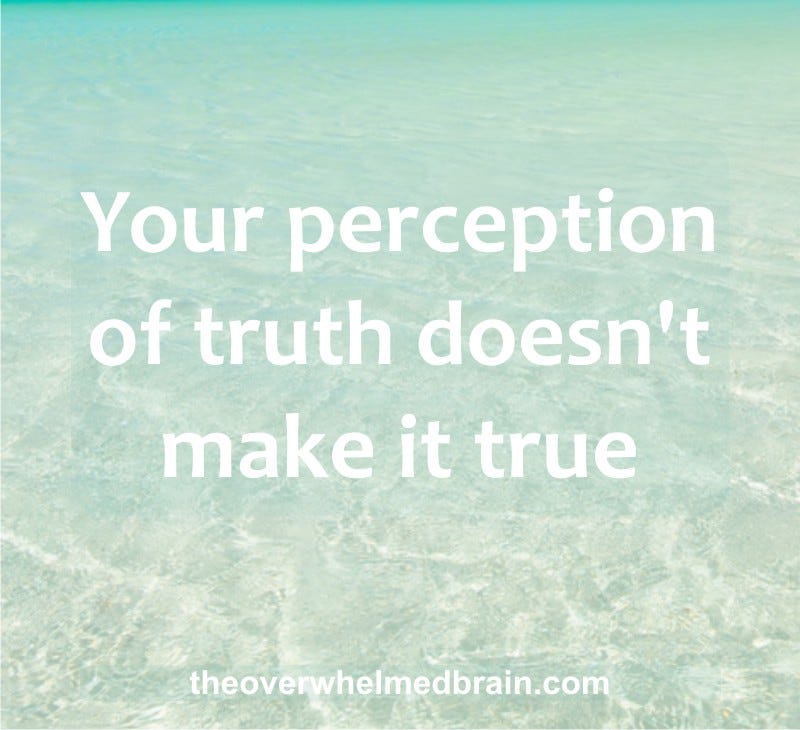 your perception is your reality