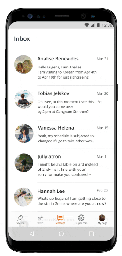 Couchsurfing App Ui Ux Case Study By Eugena Jeon Medium