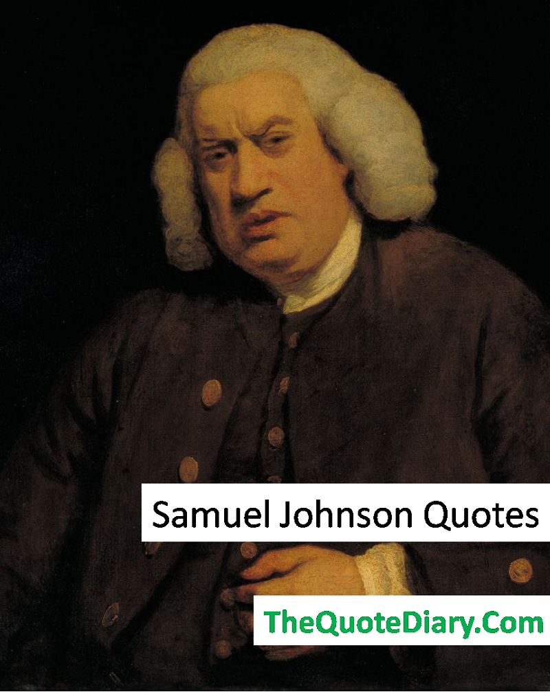 Samuel Johnson Quotes. Samuel Johnson was born on 18 September… | by