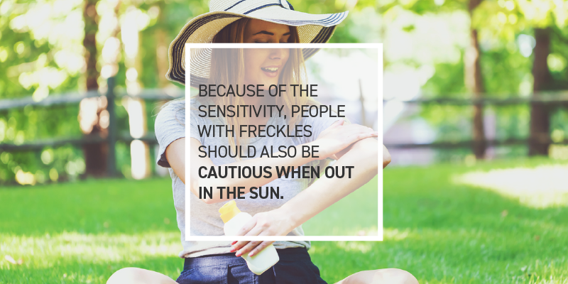 Freckles Can Be Cute but Dangerous