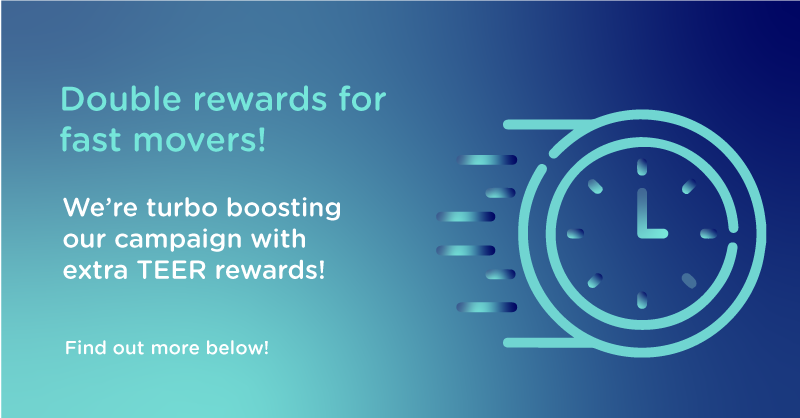 Double rewards for fast movers!