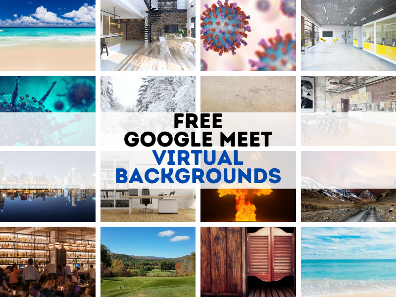 Google meet background phone