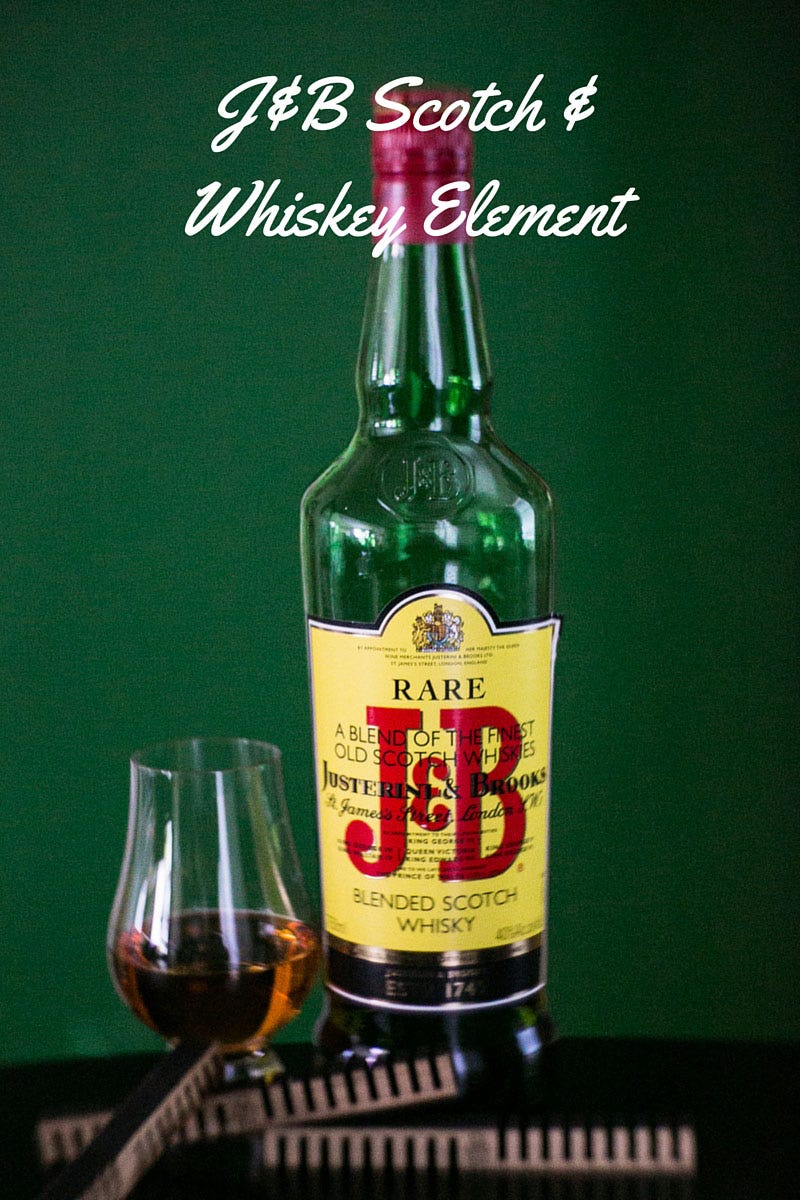 J&B Scotch and a Signature Whiskey Element by Lenny Gotter Time & Oak