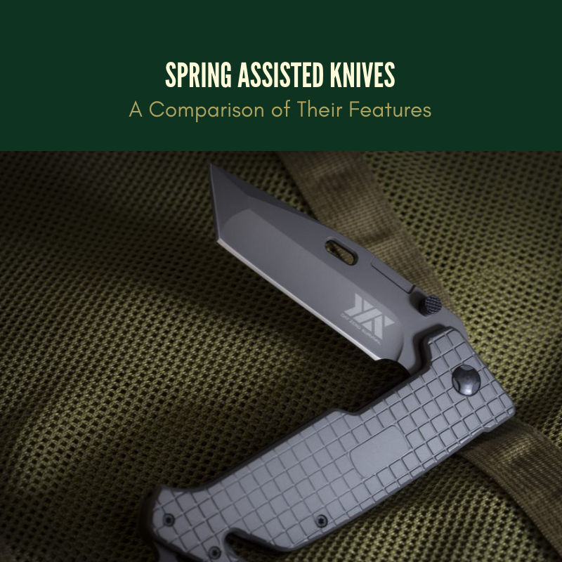 Spring Assisted Knives and Switchblades — A Comparison of Their Features