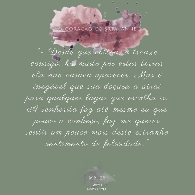 Trechos De O Coracao De Srta Anne By Lucas A Tyler Medium medium