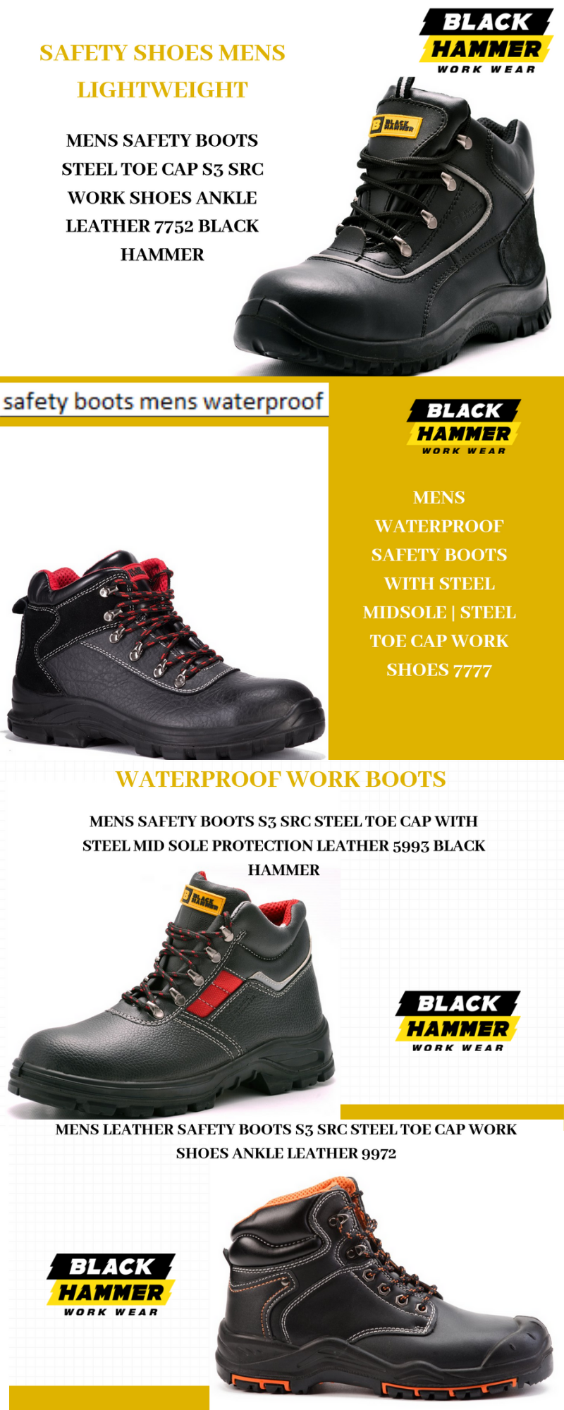 Work Trainers Steel Toe Cap Men 