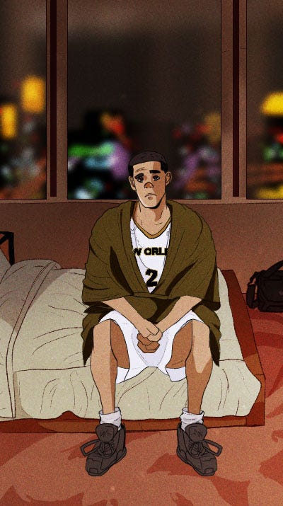 lonzo ball backpack