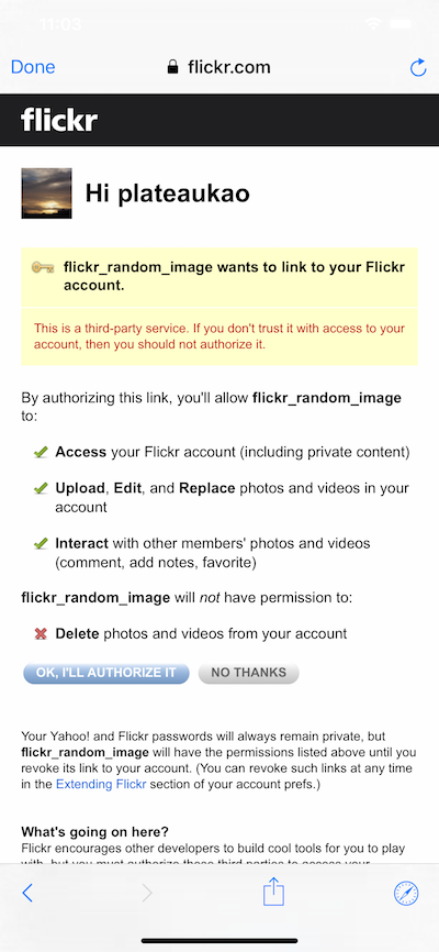 Flickr API integration in Flutter with Dart | by Daniel Kao | Medium