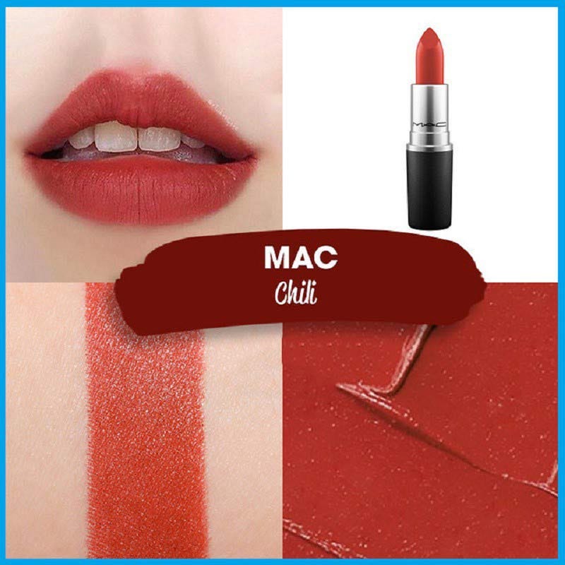 Son Mac màu nào đẹp nhất? Son Mac Chili có màu đẹp thứ 2