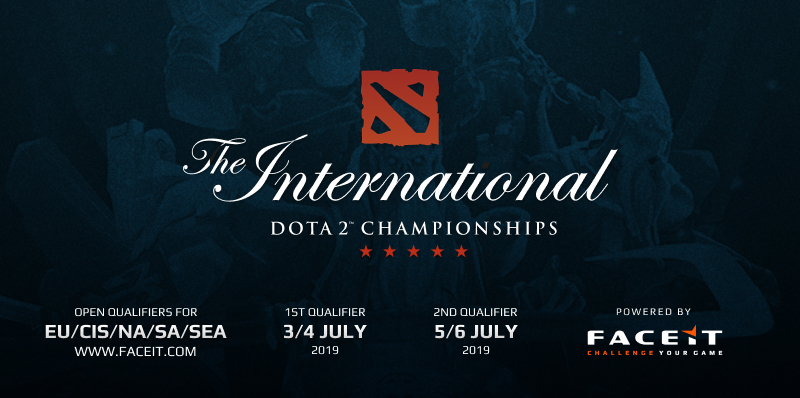 Faceit Presents Dota2 The International 2019 Open Qualifiers