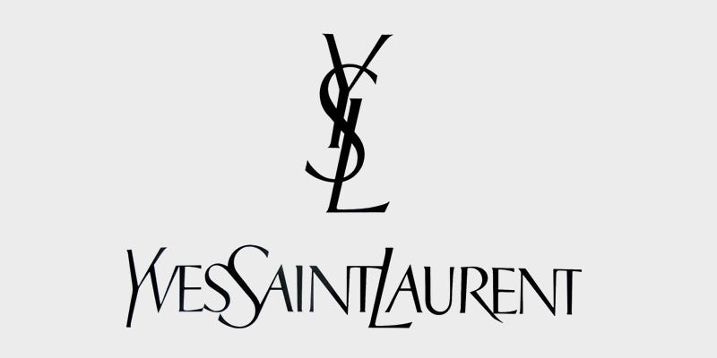 Yves Saint Laurent Logo, 1963 ( A.M ...