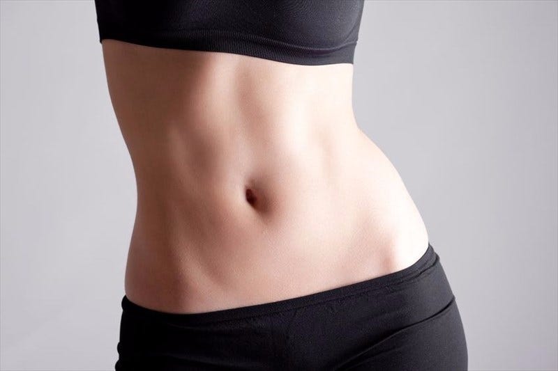 get a flat belly